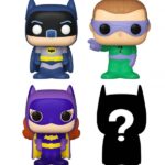 Funko Bitty Pop Batman Adam West 4 Figuras – Dc Comics