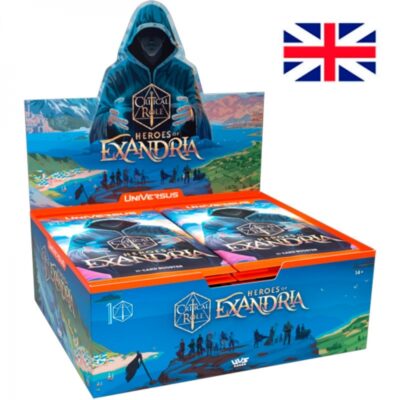 Booster Box Display (24 Sobres) Heroes of Exandria Inglés – UniVersus CCG