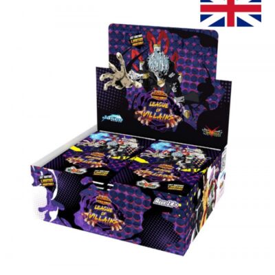 Booster Box Display Series 4 (24 Packs) League of Villains first edition Inglés – Cartas My Hero Academia