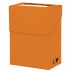 Caja de mazo Deck Box New Solid Naranja Ultra Pro.