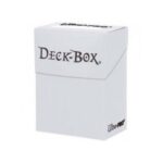 Caja de mazo Deck Box Solid Blanco Ultra Pro.