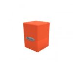 Caja De Mazo Satin Cube Deck Box Naranja Ultra Pro