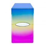 Caja de mazo Satin Tower Color Hi-Gloss – Rainbow para 100 cartas – Ultra Pro