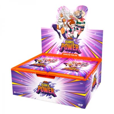 Caja de sobres (24 sobres) Girl Power Inglés – Cartas My Hero Academia