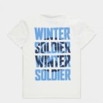 Camiseta Estampado Logo Winter Soldier L Blanco Marvel – Difuzed