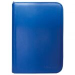 Carpeta Con Cremallera 4 Bolsillos Pro-Binder Zippered Azul Ultra Pro