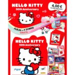 Cartón (Album + 4 sobres) de Hello Kitty 50th Anniversary Panini