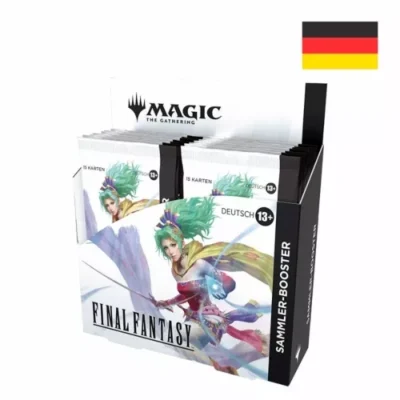 Collector Booster Display (12 Sobres) Final Fantasy Alemán – Magic The Gathering