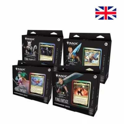 Commander Display (4 Mazos) Final Fantasy Inglés – Magic The Gathering