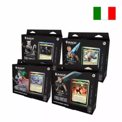 Commander Display (4 Mazos) Final Fantasy Italiano – Magic The Gathering