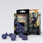 Dados Wizard En Azul Y Naranja (7 Unidades) – Q Workshop