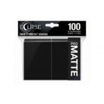 Fundas Eclipse Matte Standard Ultra Pro Color Jet Black – Paquete De 100