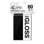 Fundas Small 62Mm X 89Mm Eclipse Gloss Negro (60 Fundas) Ultra Pro.