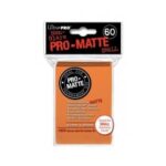 Fundas Small 62Mm X 89Mm Pro Matte Naranja (60 Fundas) Ultra Pro.