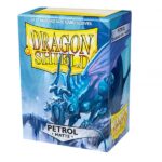 Fundas Standard Matte Azul Petróleo (100 Fundas) Dragon Shield.