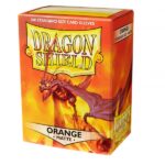 Fundas Standard Matte Naranja (100 Fundas) Dragon Shield.