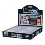 Hojas 4 Bolsillos Platinum Ultra Pro Para Toploaders – Paquete De 100