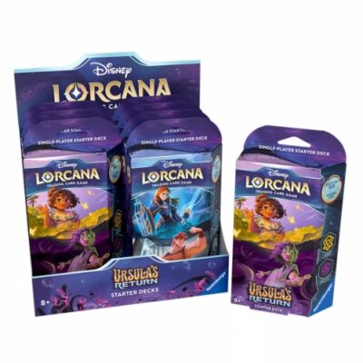 Mazos de inicio (8 unidades) Ursula’s Return – Inglés – Disney Lorcana TCG