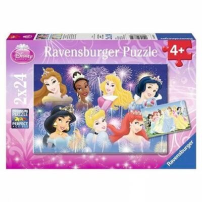 Puzzles Disney Princess 2×24 pz de Ravensburger