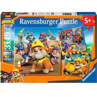 Puzzles Rubble and Crew 3×49 pz de Ravensburger