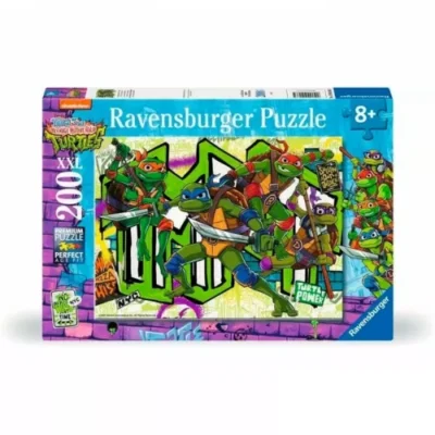 Puzzles Teenage Mutant Ninja Turtles Mutant Mayhem 200 pz XXL de Ravensburger