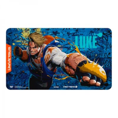 Tapete Challenger Series Playmat – Luke Street Fighter – UniVersus CCG