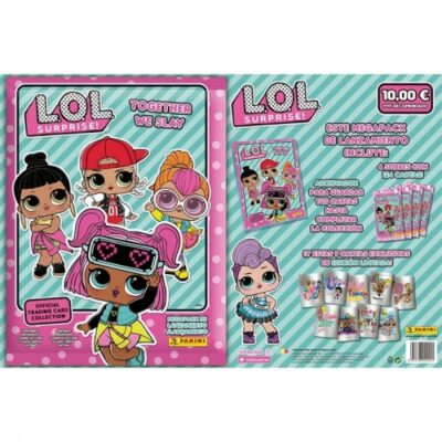 Cartón (Archivador 30 P + 4 Sobres + 9 E.L.) Lol 2025 De Panini Cromos