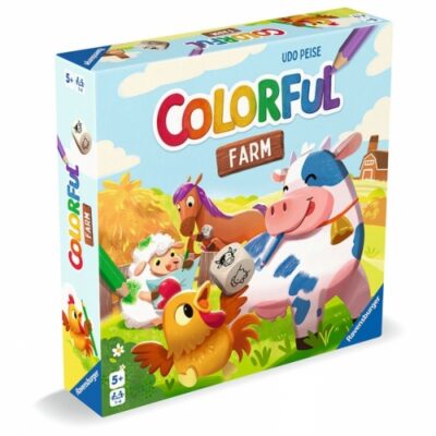 Colorful Farm En Español Juego De Mesa Ravensburger
