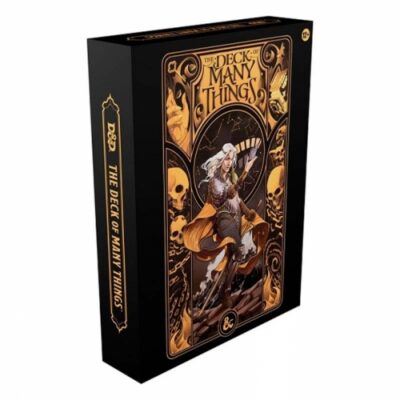 D&D Deck Of Many Things Alt Cover Inglés - Dungeons & Dragons