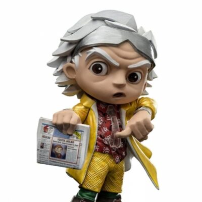 Figura Doc Brown – Back To The Future – Minico (15 Cm) – Iron Studios