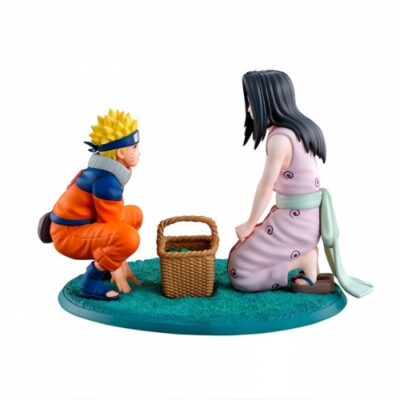 Figura Ichibansho Uzumaki & Haku (The Land Of Waves) - 10 Cm Naruto - Bandai
