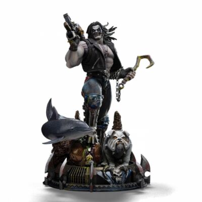 Figura Lobo Unleashed 24 Cm Dc Comics - Iron Studios