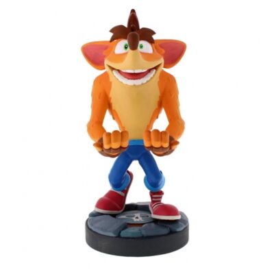 Figura Stand Crash Bandicoot 4 Cable Guys Controller Holder And Phone Stand Crash Bandicoot - Exg