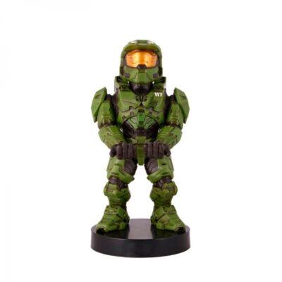 Figura Stand Halo Master Chief Infinite Cable Guys Original Controller And Phone Holder Halo - Exg