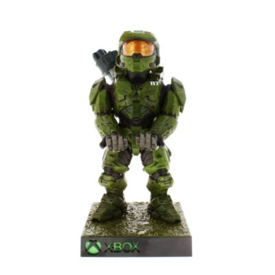Figura Stand Halo Master Chief Infinite Light-Up Square Base Cable Guys Controller Holder And Phone Stand Halo - Exg