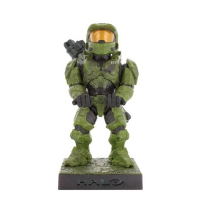 Figura Stand Halo Master Chief Light-Up Halo Base Cable Guys Controller And Phone Stand Halo - Exg