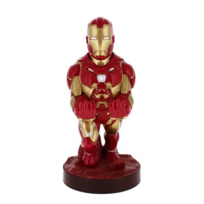 Figura Stand Marvel Iron Man Infinity Saga Cable Guys Controller Holder And Phone Stand Marvel - Exg
