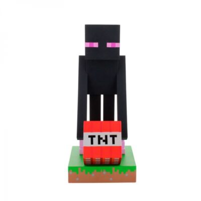 Figura Stand Minecraft Enderman Cable Guy Controller And Phone Stand Minecraft - Exg