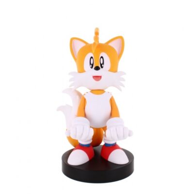 Figura Stand Sega Tails Cable Guys Controller Holder And Phone Stand Sonic - Exg