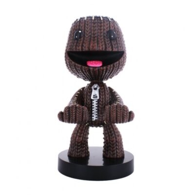 Figura Stand Sony Sackboy Cable Guys Controller Holder And Phone Stand Sackboy - Exg