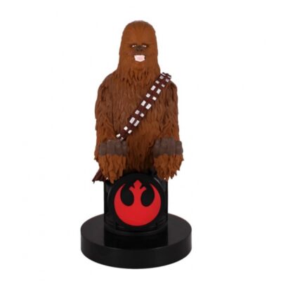 Figura Stand Star Wars Chewbacca Cable Guys Controller Holder And Phone Stand Star Wars - Exg