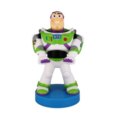 Figura Stand Toy Story Buzz Lightyear Cable Guys Original Controller And Phone Holder Disney - Exg