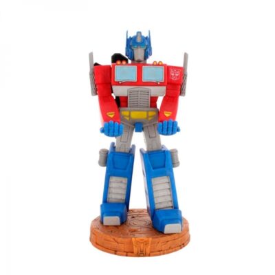 Figura Stand Transformers Optimus Prime Cable Guys Phone And Controller Holder Transformers - Exg