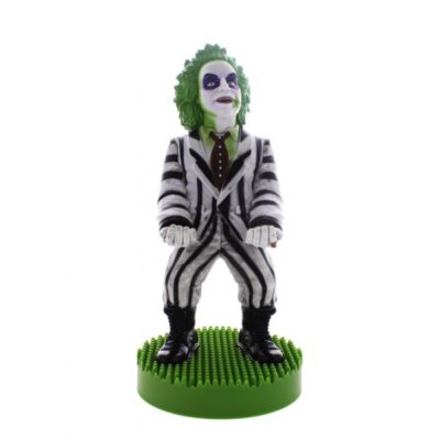 Figura Stand Warner Bros Beetlejuice Cable Guys Original Controller And Phone Holder Beetlejuice - Exg
