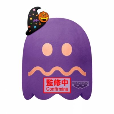 Figuras Pac-Man Super Big Plush – Ghost Party – 27 Cm De Banpresto