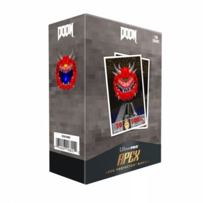 Fundas Standard 105Ct Apex Deck Protector Sleeves Cacodemon For Bethesda Doom - Ultra Pro