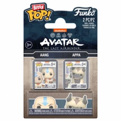 Funko Bitty Pop! 2-Pack Aang And Appa - Avatar The Last Airbender