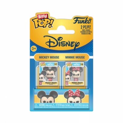 Funko Bitty Pop! 2-Pack Mickey And Minnie Mouse - Disney