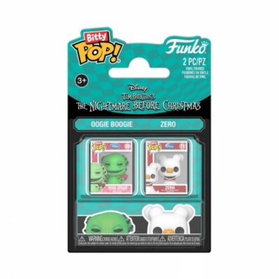 Funko Bitty Pop! 2-Pack Oogie Boogie And Zero - Pesadilla Antes De Navidad - Disney