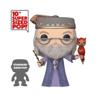 Funko Pop! 110 Dumbledore W/Fawkes 10" 25 Cm - Harry Potter